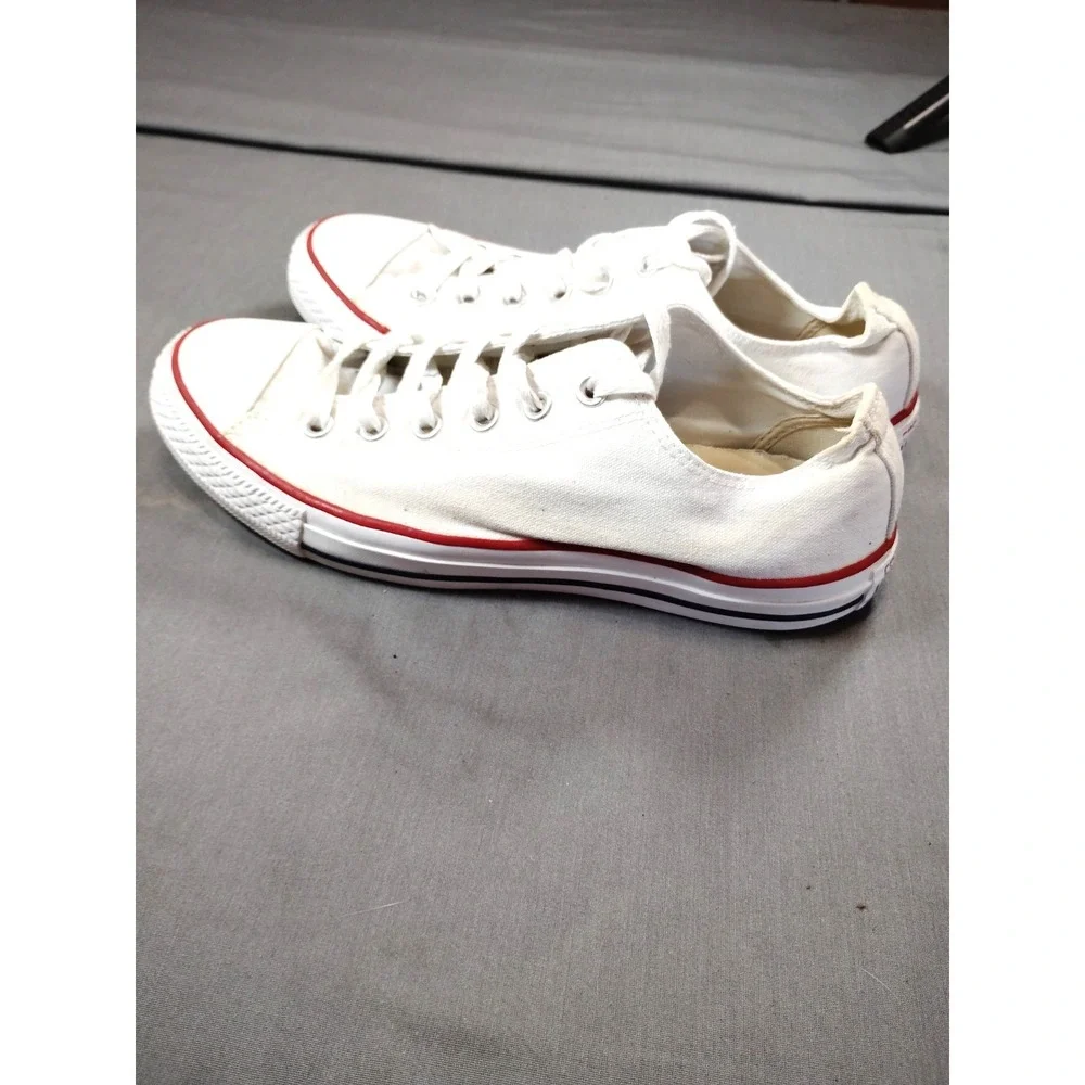 Converse Chuck Taylor All Star OX M7652 Optical White Low Top M7.5/WM9.5 Sneake* - Picture 8 of 12